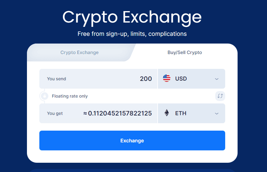 Buy Crust Exchange on Simpleswap