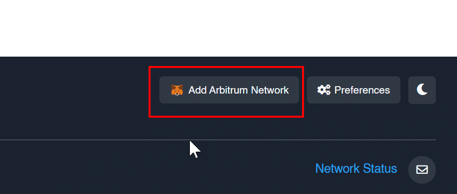 Add arbitrum one to metamask