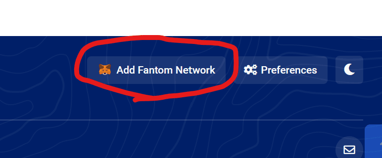 Add fantom to metamask