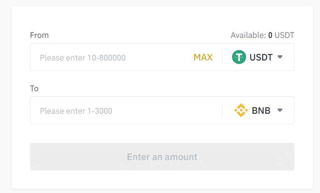 How to trade USDT to FTM on binance
