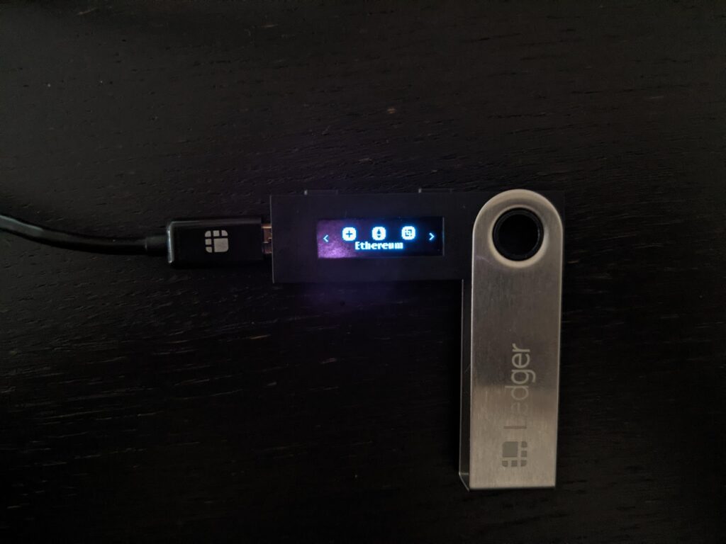 Connect your Ledger to your computer