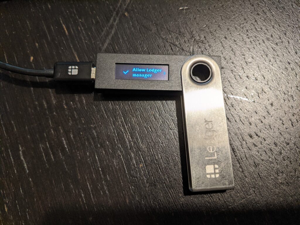 allow Ledger Live